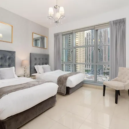 Ultimate Stay 2 Bedroom Next To Burj Khalifa With Opera With Fountain Views Dubai Exterior photo