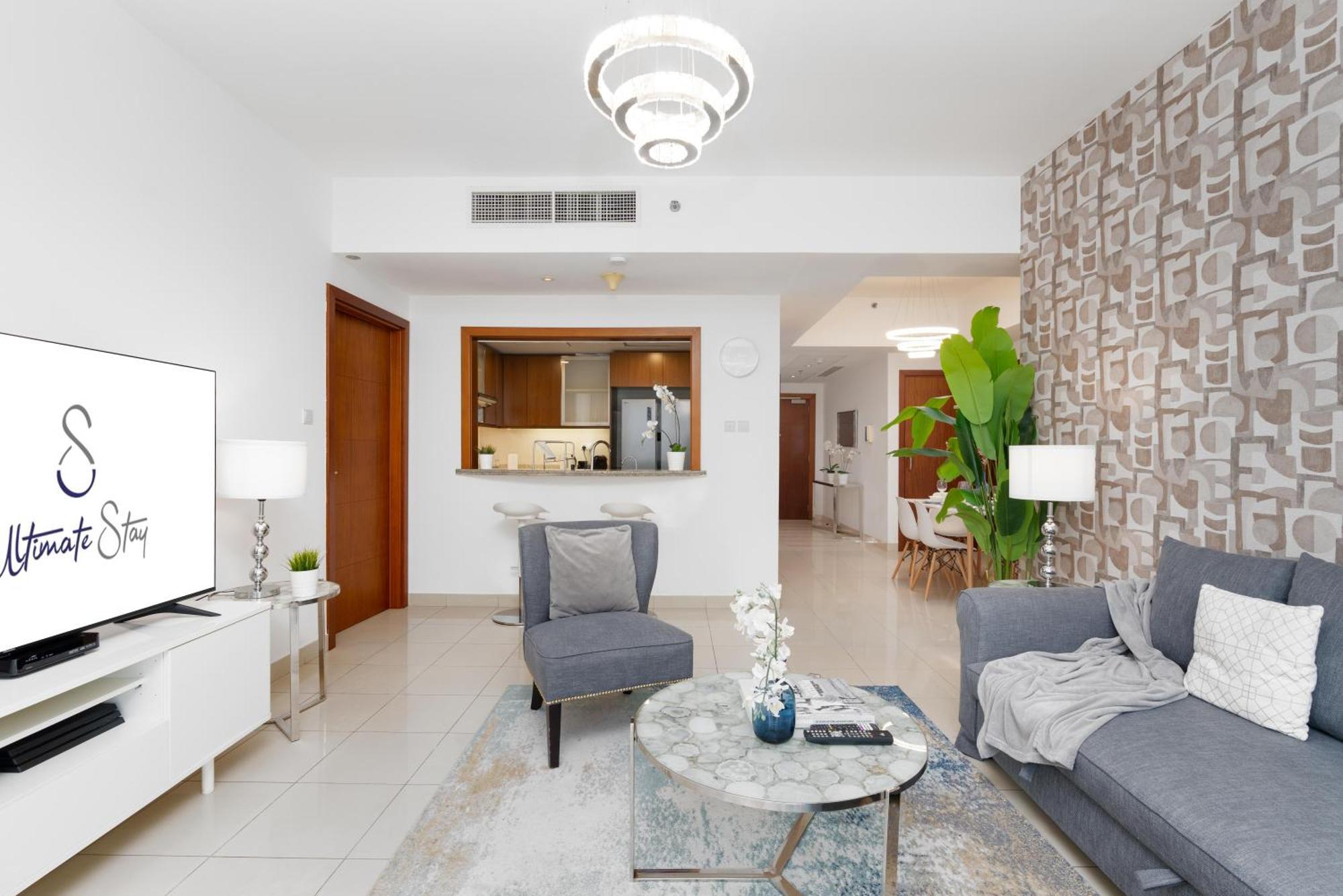 شقة Ultimate 2 Bedroom Next To Burj Khalifa With Opera With Fountain Views دبي